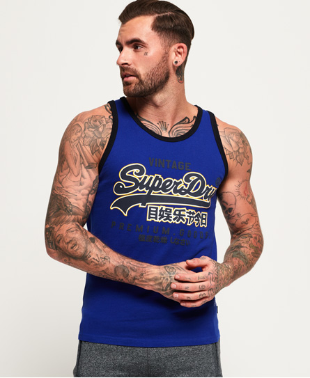 Superdry Premium Goods Geribd Hemd superdry kopen in de aanbieding