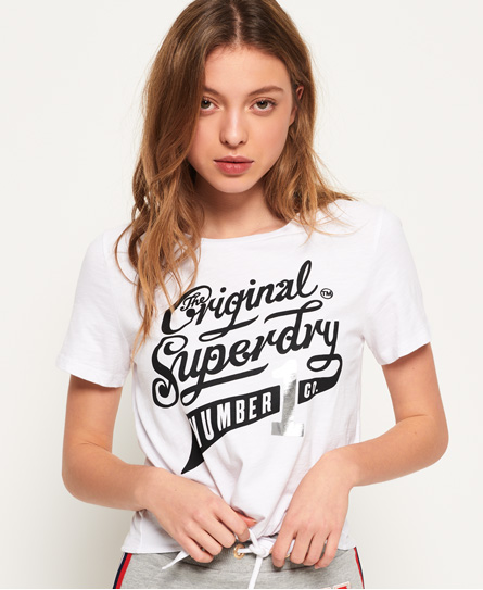 Superdry Skate Park Front Knot T-Shirt Skate Park Front Knot T-Shirt