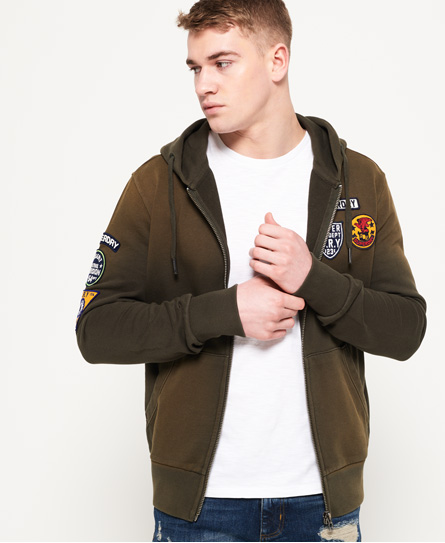 Superdry Upstate Washed Zip Hoodie Upstate Washed Zip Hoodie