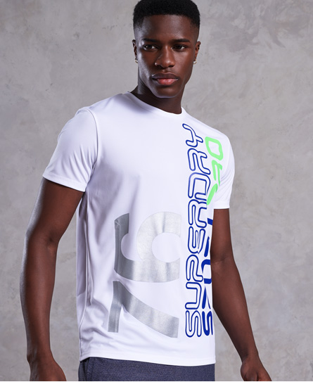 Superdry Sport Splice Tech T Shirt superdry kopen in de aanbieding