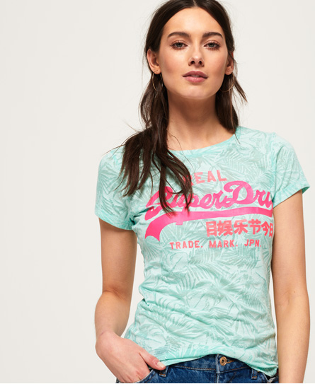 Superdry Vintage Logo Burnout T-Shirt Vintage Logo Burnout T-Shirt