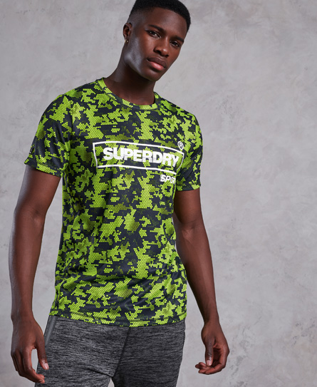 Superdry Training Kit All Over Print T-Shirt Training Kit All Over Print T-Shirt
