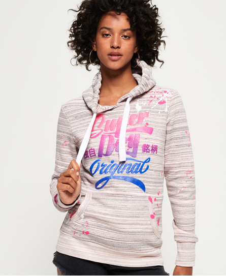 Superdry Original Brand Splat Hoodie Original Brand Splat Hoodie