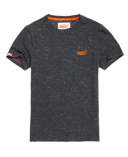Superdry & Co VINTAGE - T-shirt basic - dunkel marineblau/blu scuro screziato