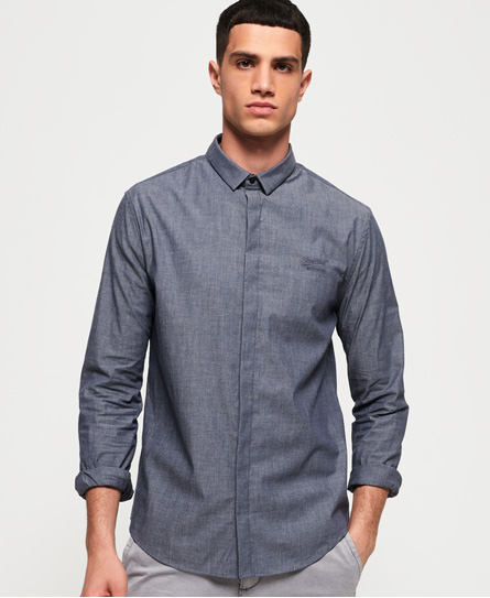 Superdry Tailored Slim Long Sleeved Shirt Tailored Slim Long Sleeved Shirt