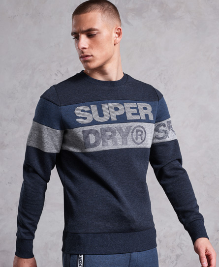 Superdry Gym Tech Cut Crew Jumper Gym Tech Cut Crew Jumper