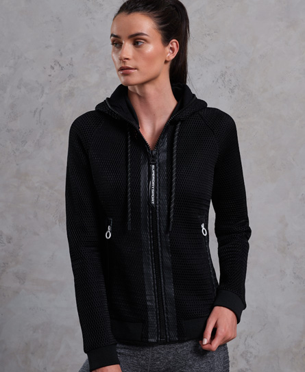 Superdry Mesh trainingsvest met rits Mesh trainingsvest met rits
