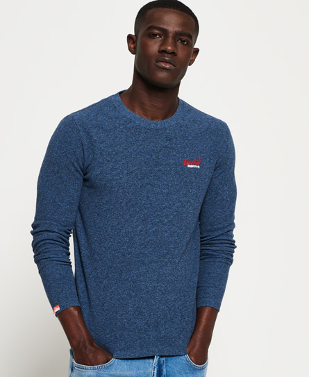 Superdry Orange Label Textured Shirt Met Lange Mouwen superdry kopen in de aanbieding