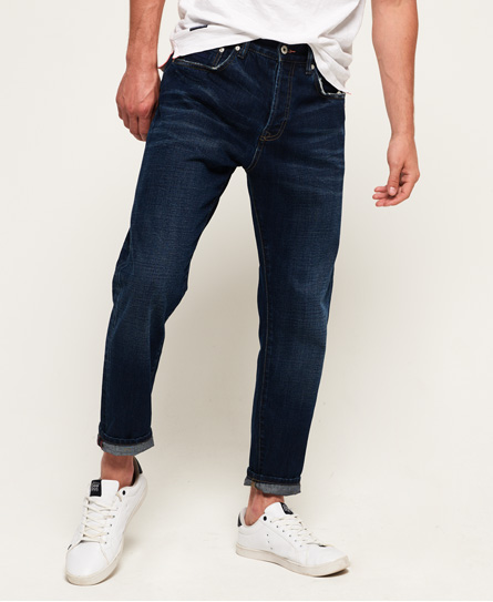 Superdry Oversized Taper Jeans superdry kopen in de aanbieding