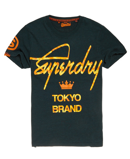 Superdry City Brand Camo T Shirt superdry kopen in de aanbieding