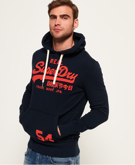 Superdry Vintage Logo Lichtgewicht Hoodie superdry kopen in de aanbieding
