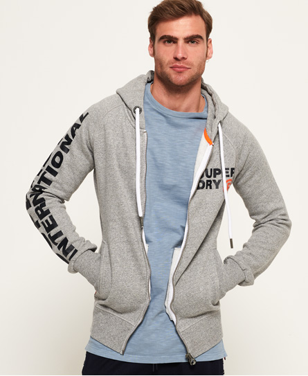 Superdry Crew Raglan Zip Hoodie Crew Raglan Zip Hoodie