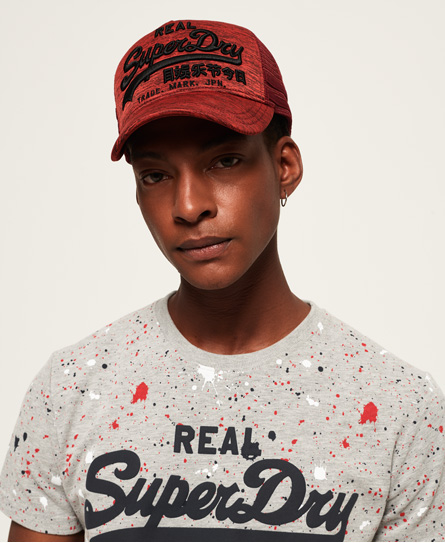 Superdry Vintage Logo Edition Truckerpet superdry kopen in de aanbieding Superdry Vintage Logo Edition Truckerpet superdry kopen in de aanbieding