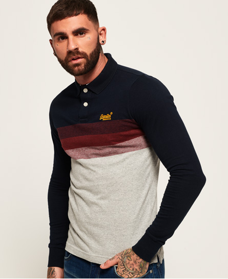 Superdry Classic Long Beach Polo Shirt Classic Long Beach Polo Shirt