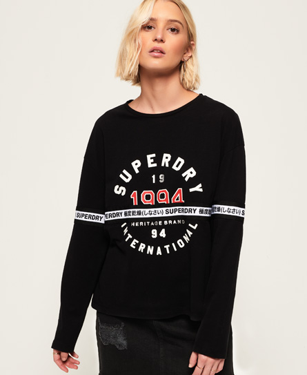 Superdry Tape Graphic Top Tape Graphic Top