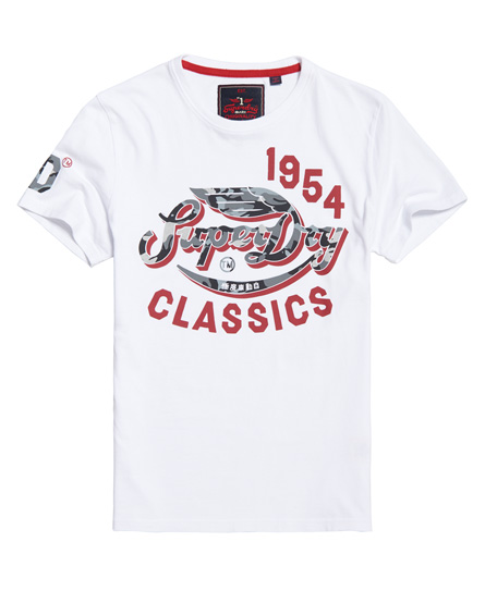 Superdry Famous Flyers Camo T-Shirt Famous Flyers Camo T-Shirt