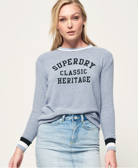 Superdry American Girl Applique Top American Girl Applique Top