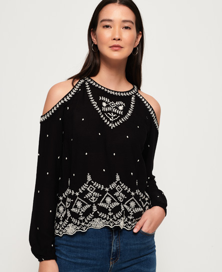 Superdry Josie Cold Shoulder Top Josie Cold Shoulder Top