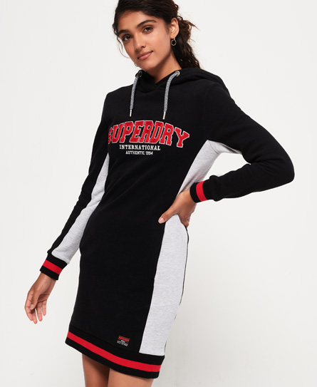 Superdry Adley Hooded Sweat Dress Adley Hooded Sweat Dress