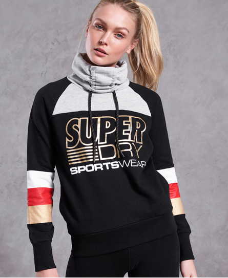 Superdry Street Sports Cowl Sweatshirt Street Sports Cowl Sweatshirt