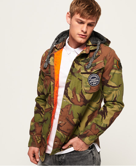 Superdry Storm 軍風連帽夾克 Storm 軍風連帽夾克