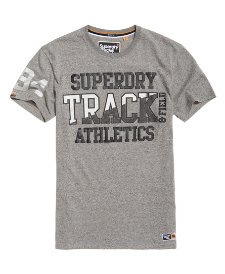 Superdry Super Track Metallic Box Fit T-Shirt Super Track Metallic Box Fit T-Shirt