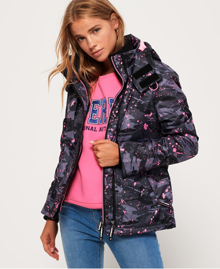 Superdry Arctic Print Pop Windcheater 拉鍊連帽防風夾克 Arctic Print Pop Windcheater 拉鍊連帽防風夾克
