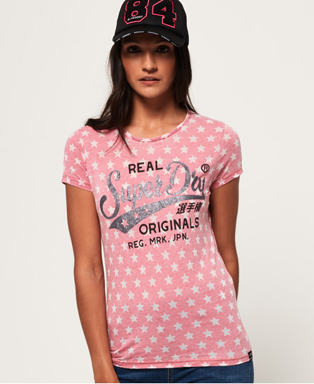 Superdry Burn Out Star T-shirt Burn Out Star T-shirt