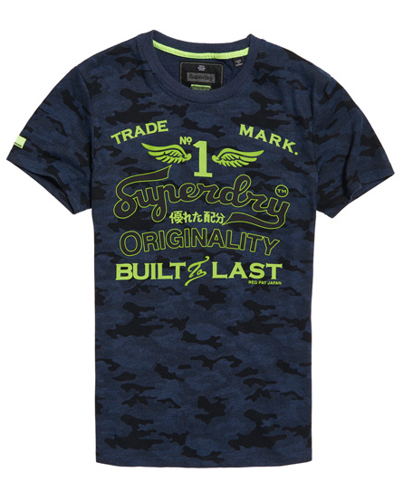 Superdry High Flyers Low Roller Camo T-Shirt High Flyers Low Roller Camo T-Shirt