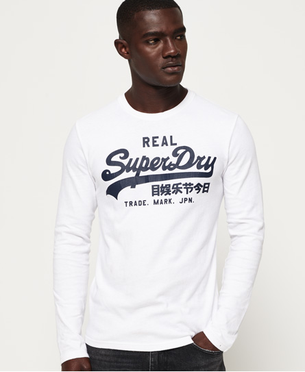 Superdry Vintage Logo Long Sleeve T-Shirt Vintage Logo Long Sleeve T-Shirt