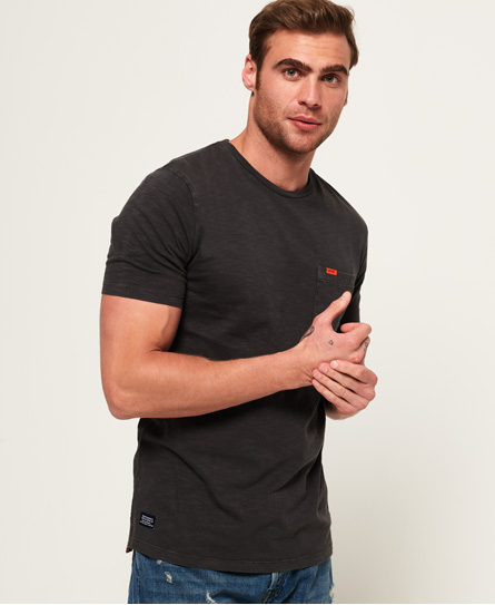 Superdry Dry Originals T Shirt Met Zak superdry kopen in de aanbieding