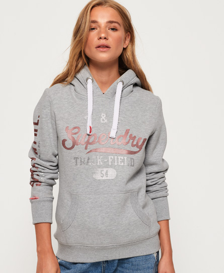 Superdry Track & Field hoodie voor over het hoofd Track & Field hoodie voor over het hoofd