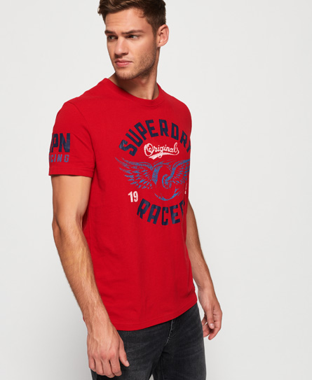 Superdry Power Heritage Classic T Shirt superdry kopen in de aanbieding