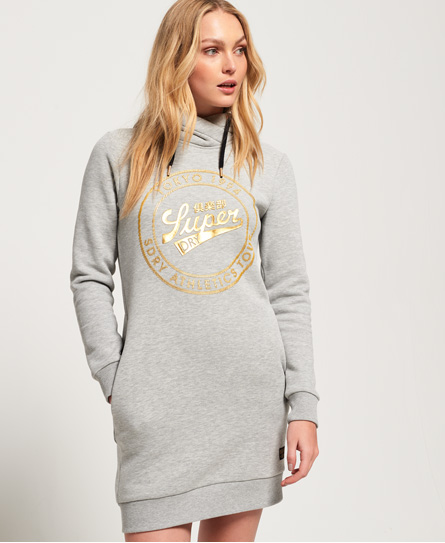 Superdry Ace Hooded Sweat Dress Ace Hooded Sweat Dress