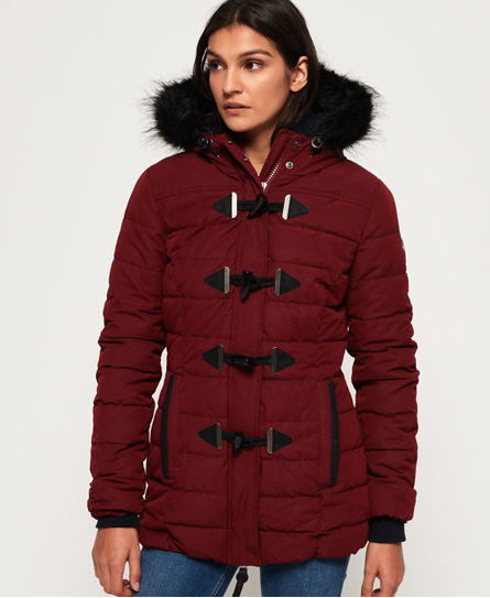 Superdry Tall Toggle Parka Van Microvezel superdry kopen in de aanbieding Superdry Tall Toggle Parka Van Microvezel superdry kopen in de aanbieding