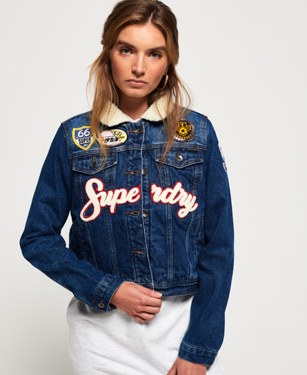 Superdry Borg Girlfriend Jacket Borg Girlfriend Jacket