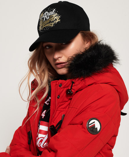 Superdry 水鑽棒球帽 水鑽棒球帽