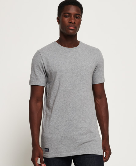 Superdry Dry Originals Longline T Shirt Met Korte Mouwen superdry kopen in de aanbieding