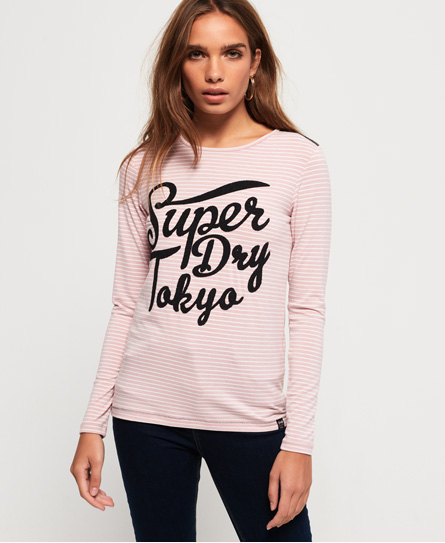 Superdry Amelia Sparkle Graphic Top superdry kopen in de aanbieding Superdry Amelia Sparkle Graphic Top superdry kopen in de aanbieding