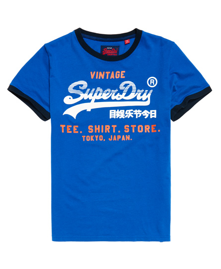 Superdry Shirt Shop Retro Ringer T superdry kopen in de aanbieding