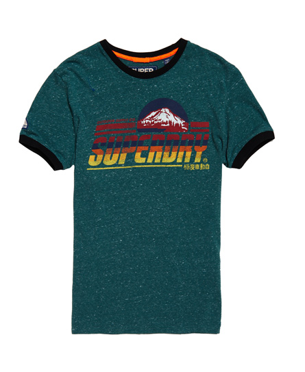 Superdry Mountain Trial Ringer T-Shirt Mountain Trial Ringer T-Shirt