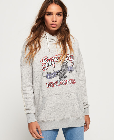Superdry Western Lace hoodie voor over het hoofd Western Lace hoodie voor over het hoofd