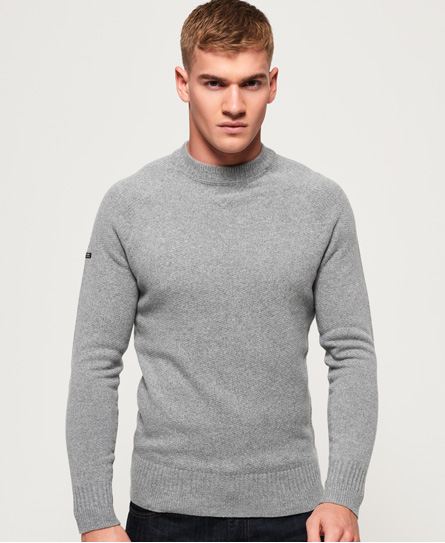 Superdry Premium Pique trui met ronde hals Premium Pique trui met ronde hals
