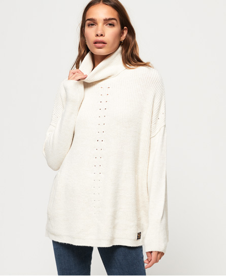 Superdry Maya Ribbed Poncho Maya Ribbed Poncho