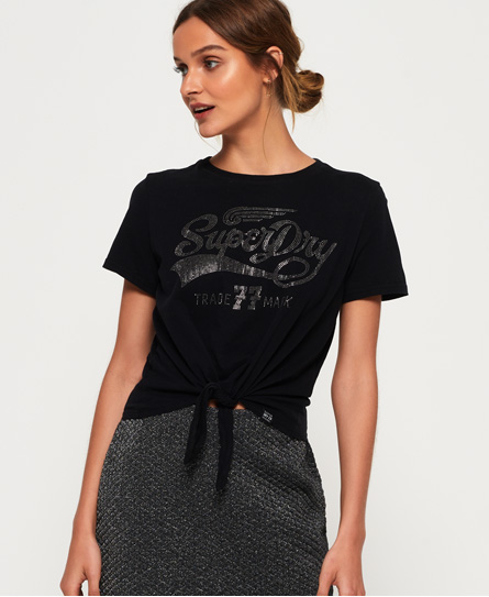 Superdry Deluxe 77 Knot Front T-Shirt Deluxe 77 Knot Front T-Shirt
