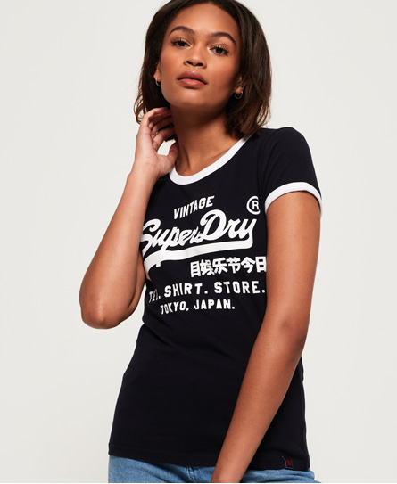 Superdry Shirt Shop Vintage Tour T superdry kopen in de aanbieding