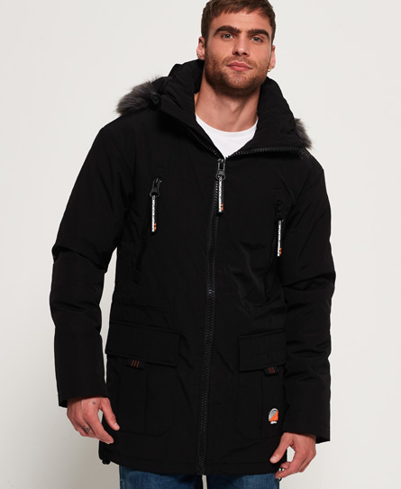 Superdry Mountain Pro Project Down Parka Jacket In Black | ModeSens