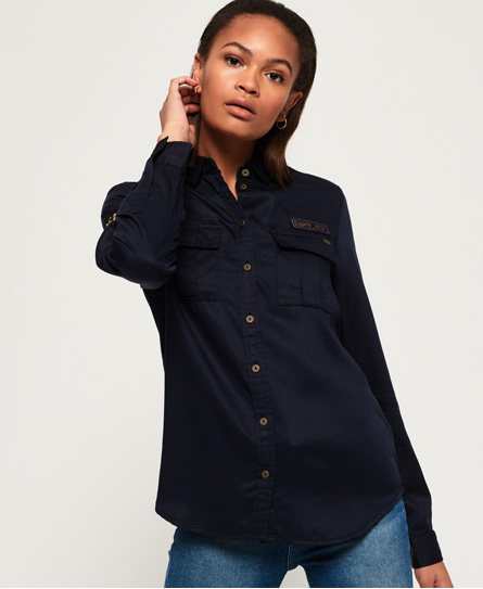 Superdry Karina Embroidered Shirt Karina Embroidered Shirt