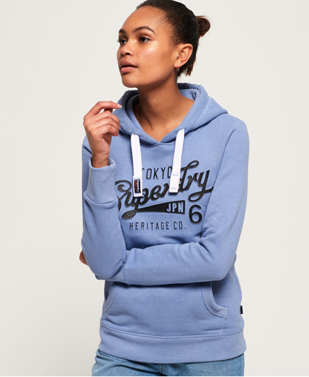 Superdry Emboss Glitter Hoodie Emboss Glitter Hoodie