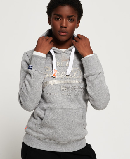 Superdry Vintage Logo Embossed Hoodie Vintage Logo Embossed Hoodie